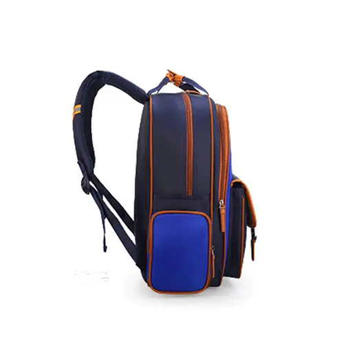  Stylish Multi-Compartment Backpack with Leather Accents and Custom Logo